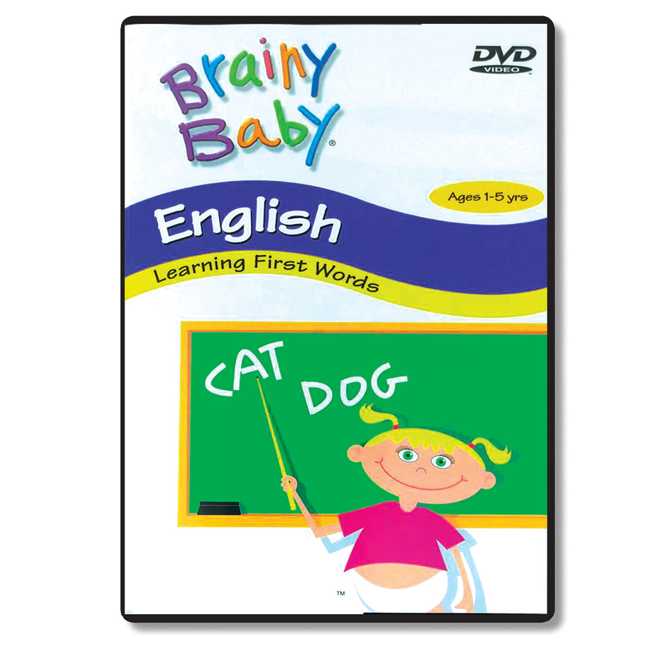 Brainy Baby English DVD | English Learning First Words – The